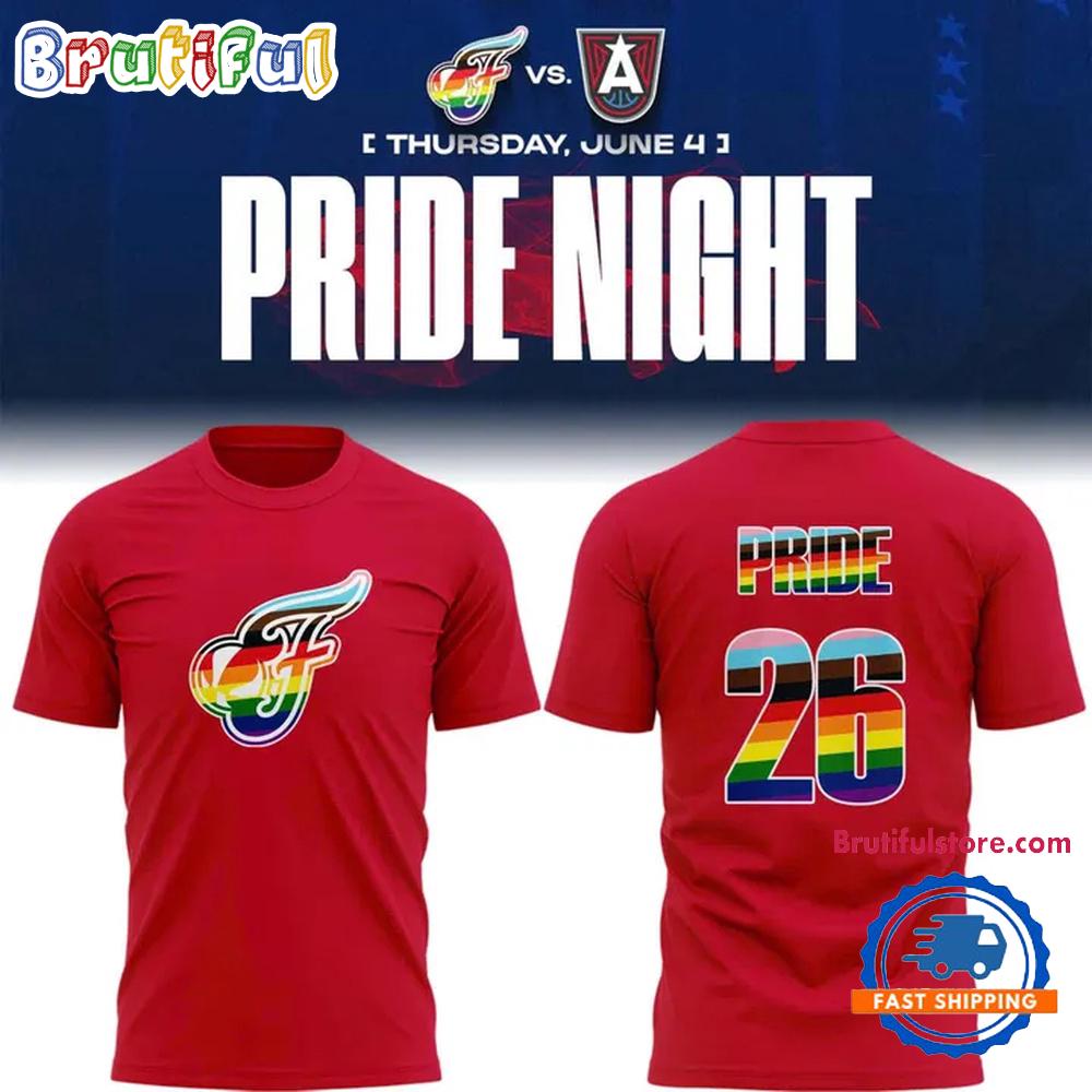 Indiana Fever 2026 Pride Night Limited Edition T Shirt