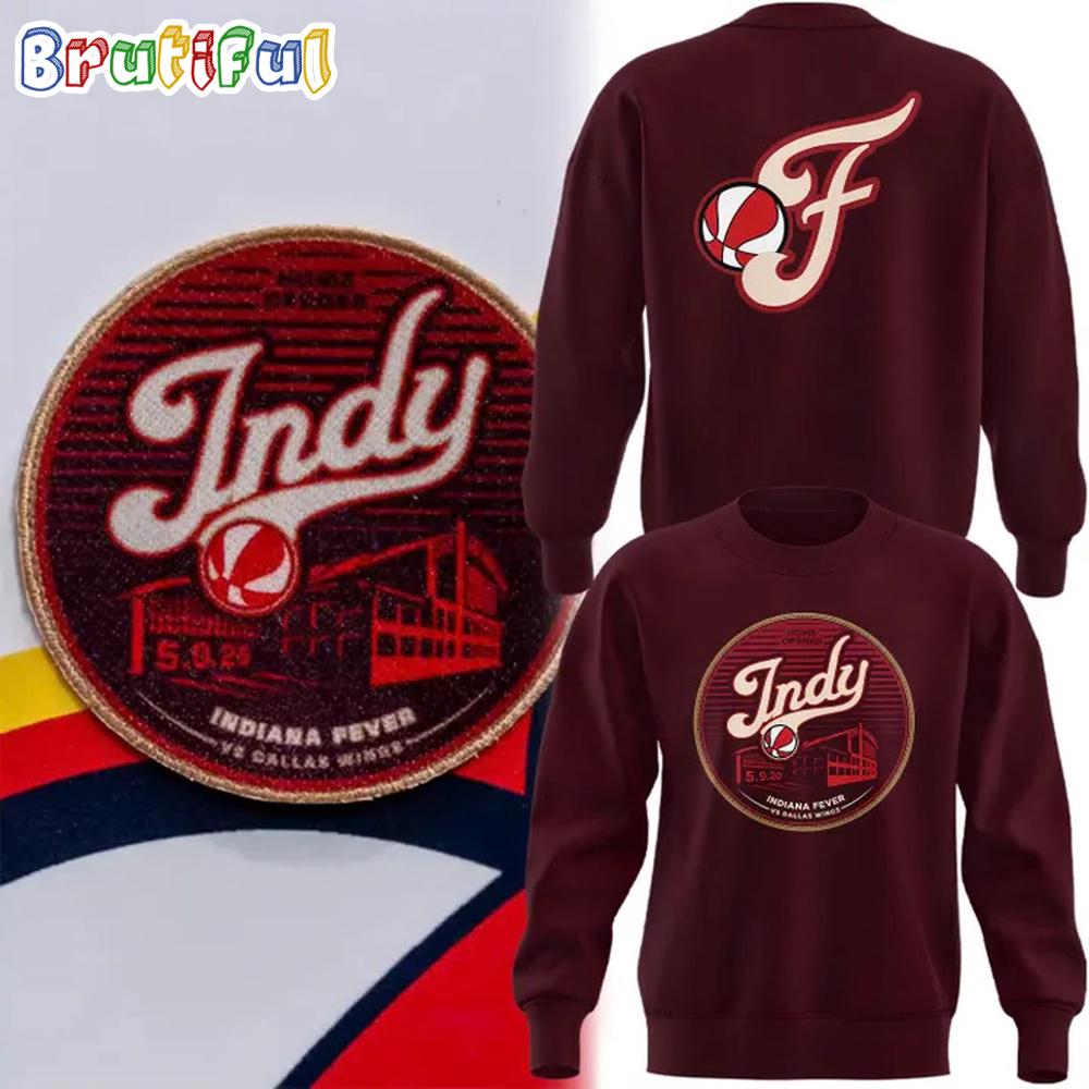 Indiana Fever Home Game Fever Patch 2026 Limited Sweatshirt