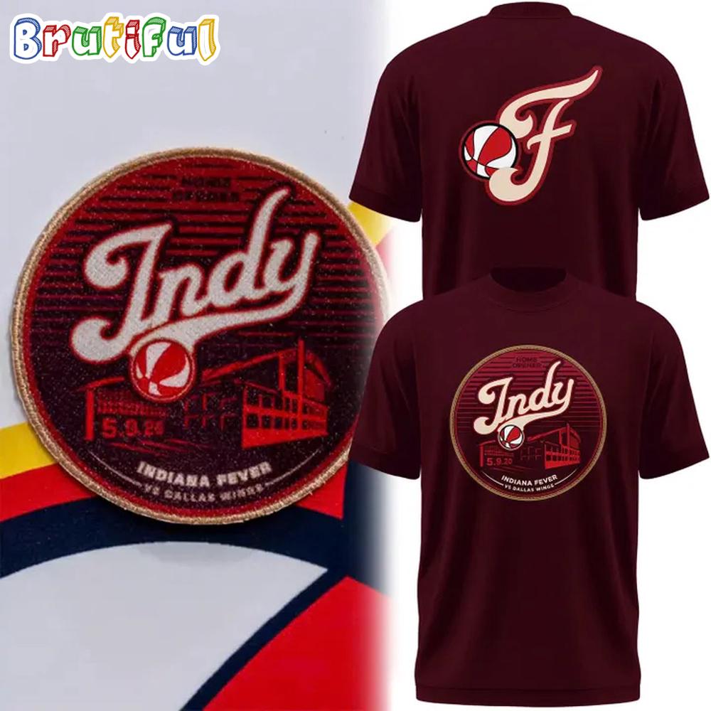 Indiana Fever Home Game Fever Patch 2026 Limited T Shirt
