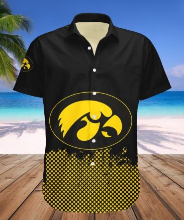 Iowa Hawkeyes Hawaii Shirt Basketball Net Grunge Pattern – Ncaa