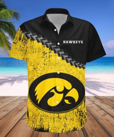 Iowa Hawkeyes Hawaii Shirt Grunge Polynesian Tattoo – Ncaa