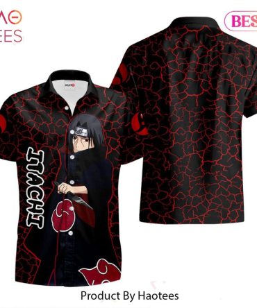 Itachi Uchiha Hawaiian Shirts Custom Anime Merch Clothes For Men Women