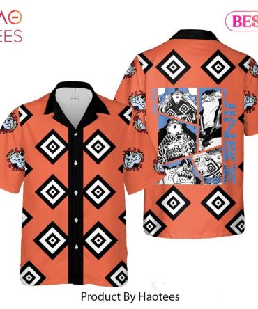 Jinbei Hawaiian Shirt One Piece Anime Shirt For Men Women