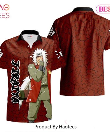 Jiraiya Hawaiian Shirts Custom Anime Merch Clothes For Men Women