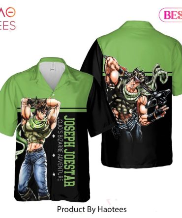 Joseph Joestar Hawaiian Shirt Jojos Bizarre Adventure Anime Shirt For Men Women