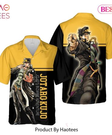 Jotaro Kujo Hawaiian Shirt Jojos Bizarre Adventure Anime Shirt For Men Women