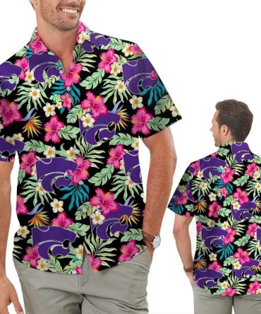 Kansas State Wildcats Hibiscus Tropical Hawaiian Shirts For Sport Lovers In Summer