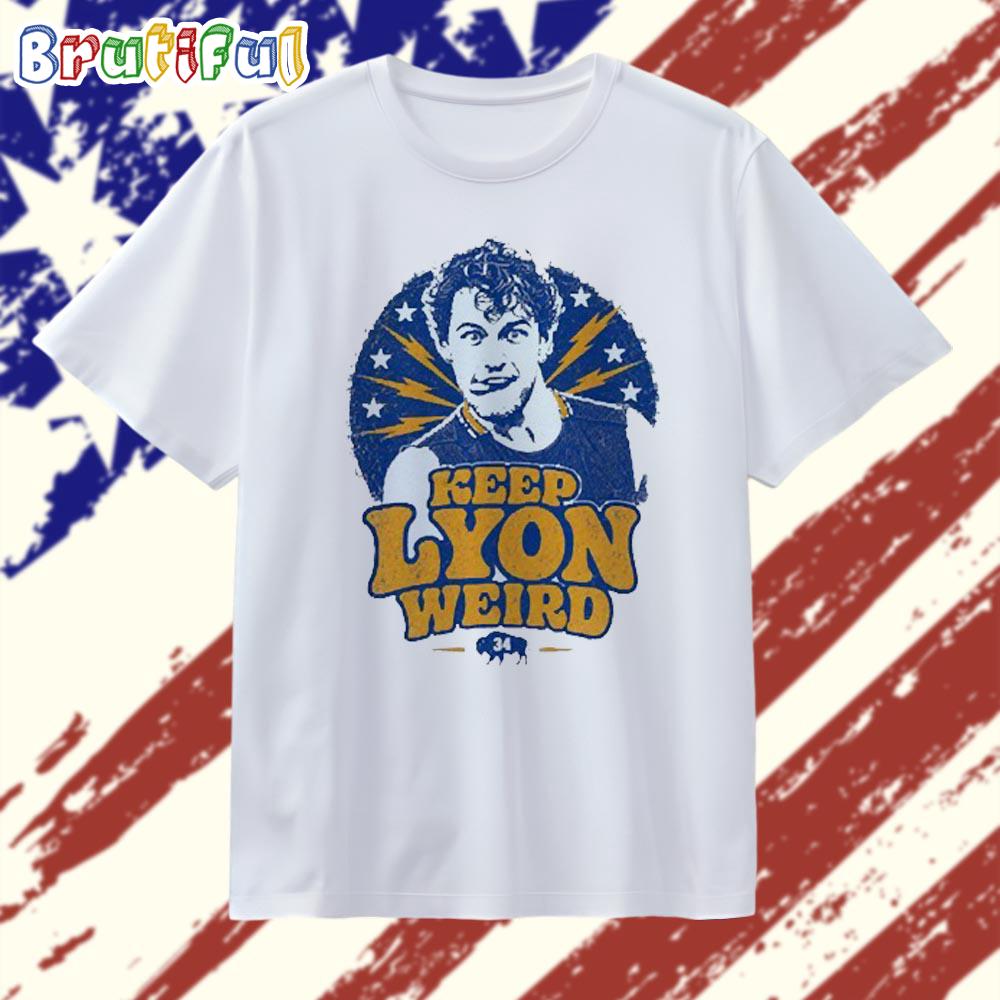 Keep Lyon Weird Alex Lyon Buffalo Sabres T Shirt
