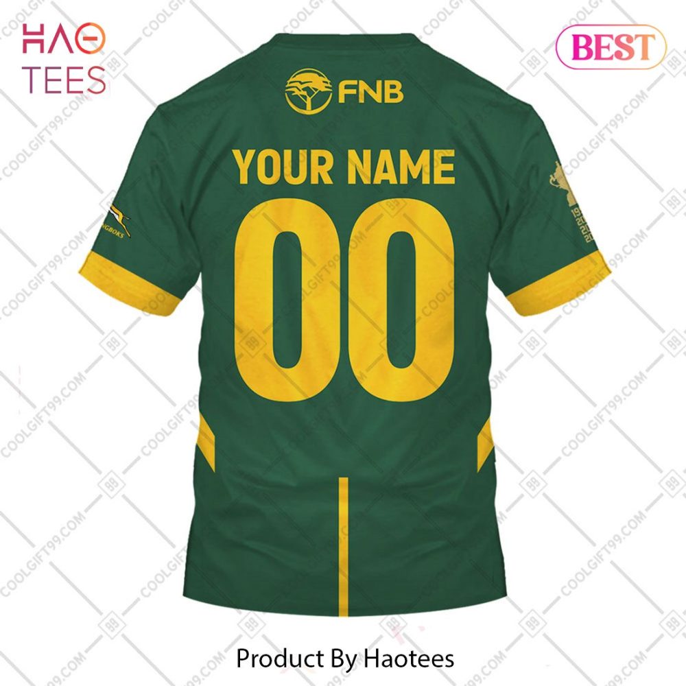 Kid Rugby World Cup 2023 Champion Springboks South Africa Rugby Home Jersey Style Kid Hoodie, T-Shirt, Zip Hoodie, Sweatshirt - Image 6