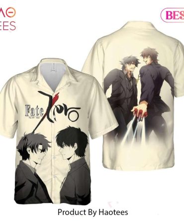 Kiritsugu And Kirei Hawaiian Shirt Fate Zero Anime Shirt For Men Women