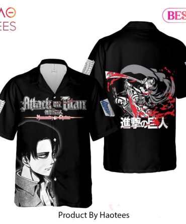 Levi Ackerman Hawaiian Shirt Attack On Titan Anime Shirt For Men Women