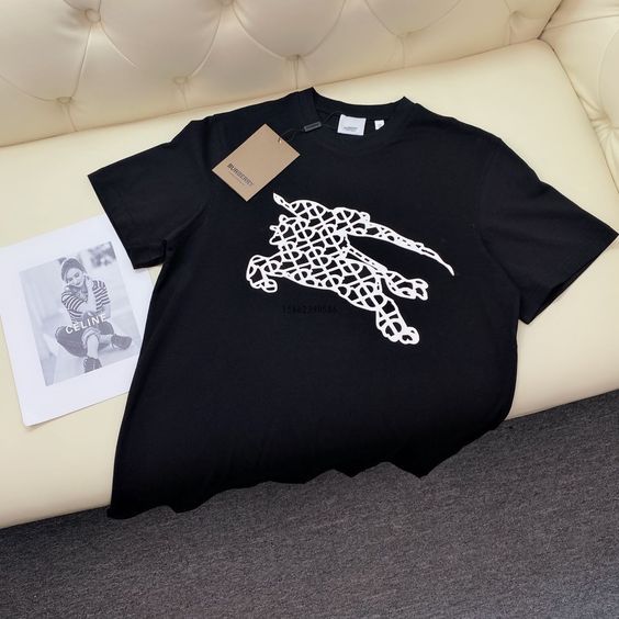Limited Edition Luxury Brand Burberry T-Shirt Hot Gift 2024 Pea345426