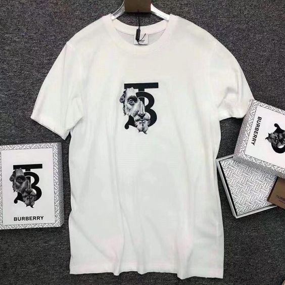 Limited Edition Luxury Brand Burberry T-Shirt Hot Gift 2024 Pea345427 - Image 2