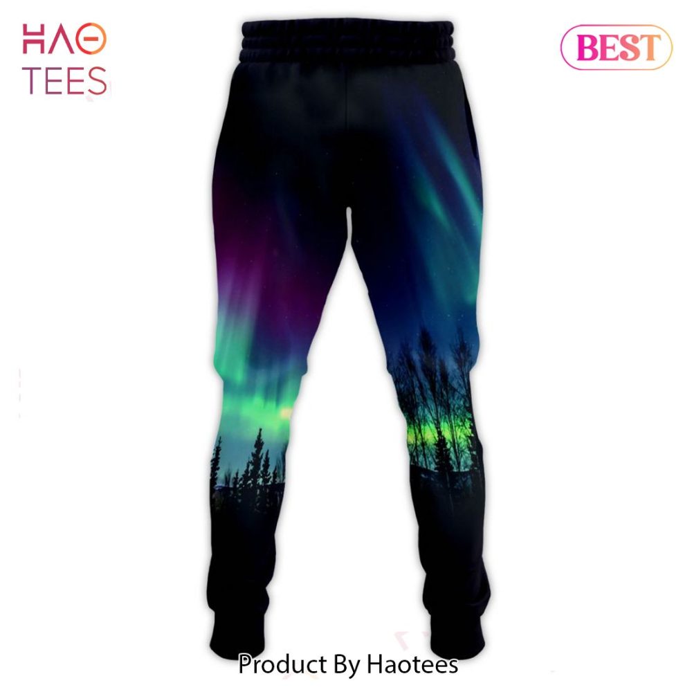 Nhl Minnesota Wild Special Pants Design With Northern Lights Hoodie - Image 2