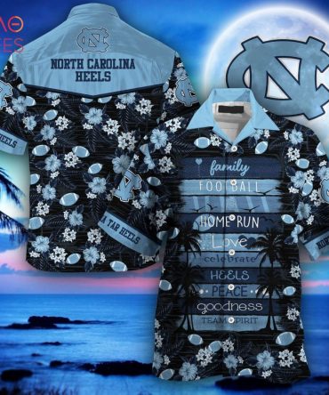 North Carolina Tar Heels Hawaiian Shirt, Gift For Summer