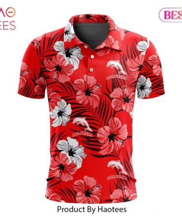 Nrl Dolphins Special Aloha Golf Polo Design