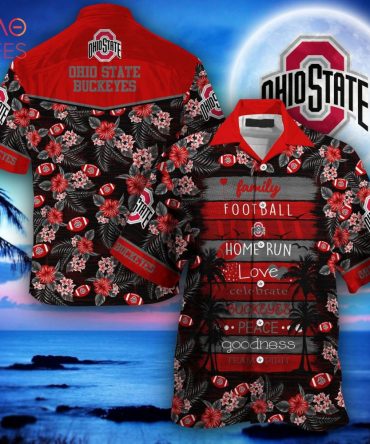 Ohio State Buckeyes Hawaiian Shirt, Gift For Summer