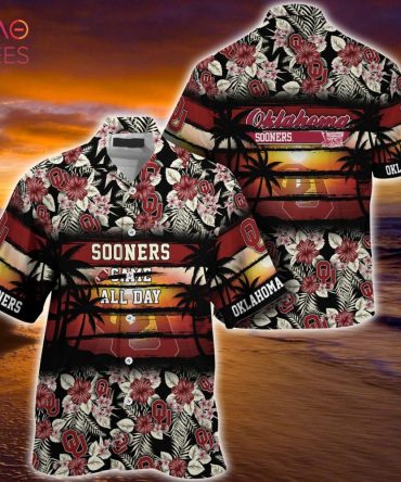 Oklahoma Sooners Summer Hawaiian Shirt, Floral Pattern For Sports Enthusiast This Year