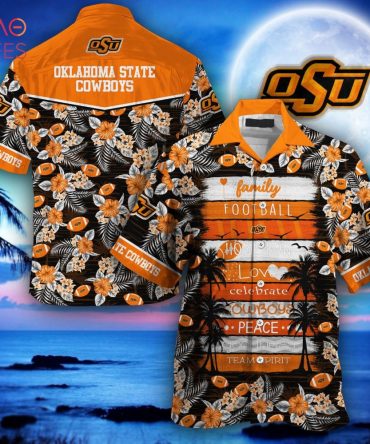 Oklahoma State Cowboys Hawaiian Shirt, Gift For Summer