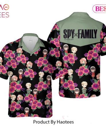 Loid Yor Anya Forger Hawaiian Shirt Spy X Family Anime Shirt For Men Women