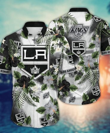 Los Angeles Kings Nhl Hawaiian Shirt Breaktime Aloha Shirt