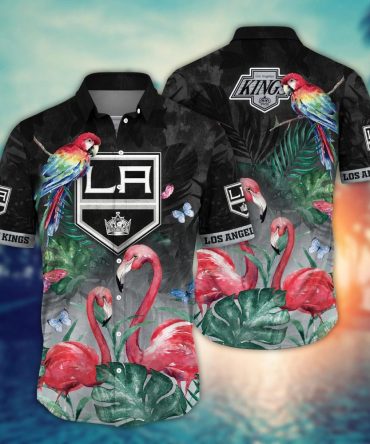 Los Angeles Kings Nhl Hawaiian Shirt Brightness Aloha Shirt