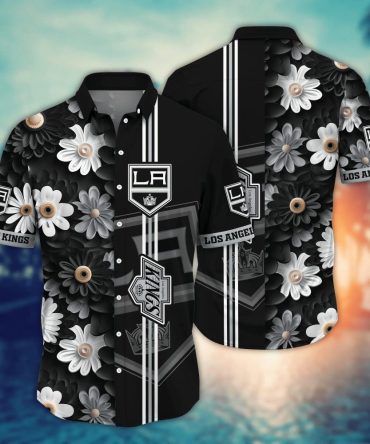 Los Angeles Kings Nhl Hawaiian Shirt Sprinklers Aloha Shirt