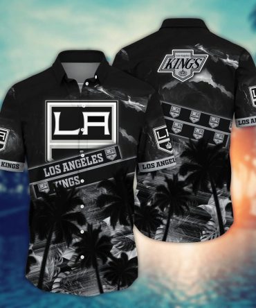 Los Angeles Kings Nhl Hawaiian Shirt Tanningtime Aloha Shirt