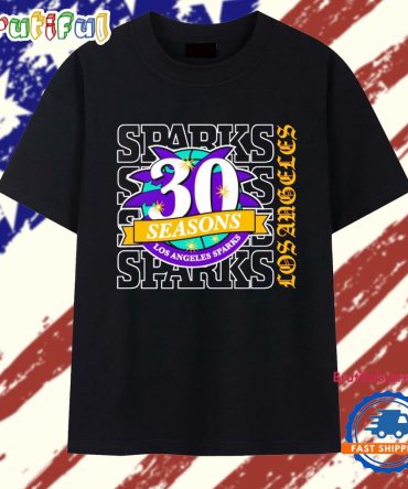 Los Angeles Sparks 30 Season In La T Shirt
