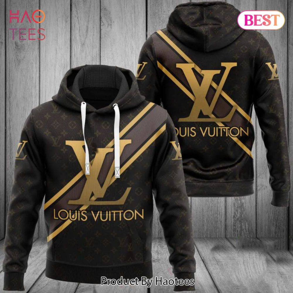 Louis Vuitton Dark Brown Hoodie Lv Luxury Clothing Clothes Outfit For Men
