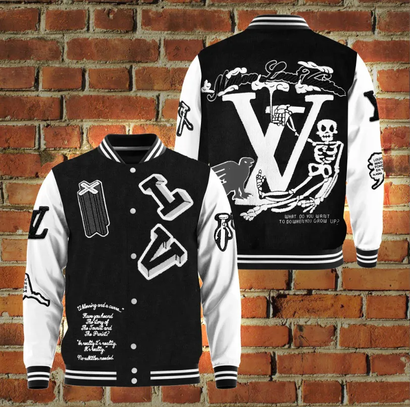 Limited Edition Louis Vuitton Lv Varsity Jacket Mrs-Bj1-61023004