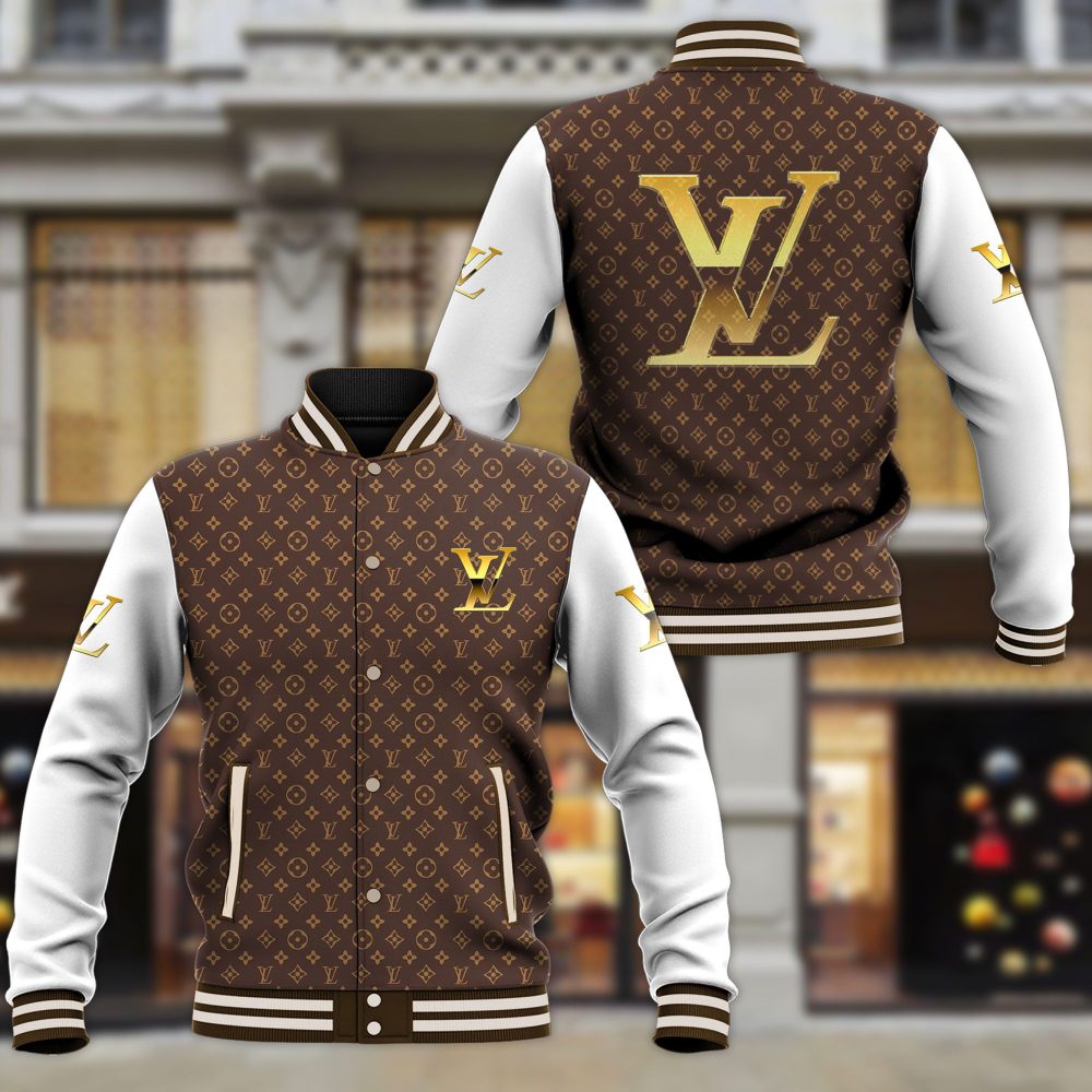 Limited Louis Vuitton Lv Varsity Jacket Vsj-M0007