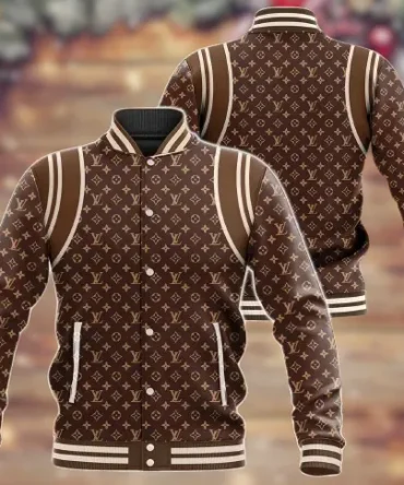 Limited Louis Vuitton Lv Varsity Jacket Vsj-M0019
