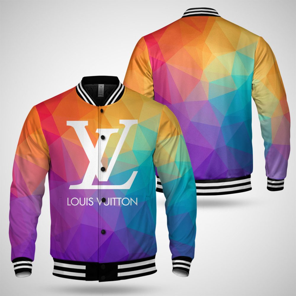 Limited Louis Vuitton Lv Varsity Jacket Vsj-M0025
