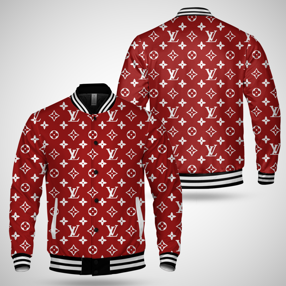 Limited Louis Vuitton Lv Varsity Jacket Vsj-M0026