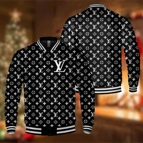 Limited Louis Vuitton Lv Varsity Jacket Vsj-M0028