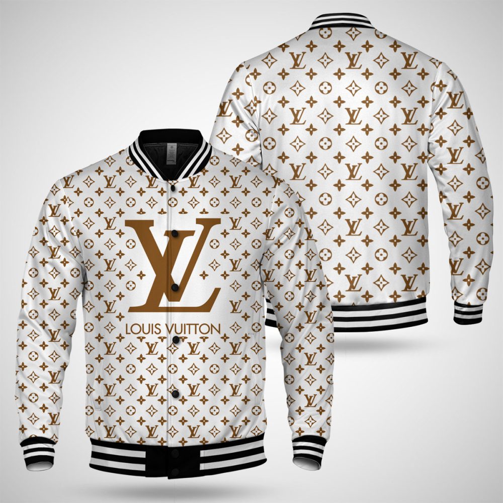 Limited Louis Vuitton Lv Varsity Jacket Vsj-M0029