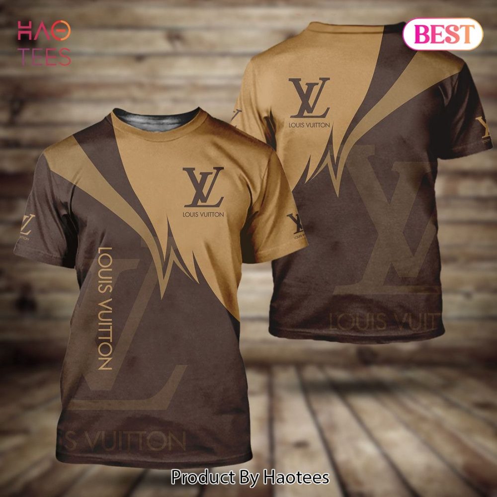 Louis Vuitton Minimalist Color Brand 3D T-Shirt Limited Edition