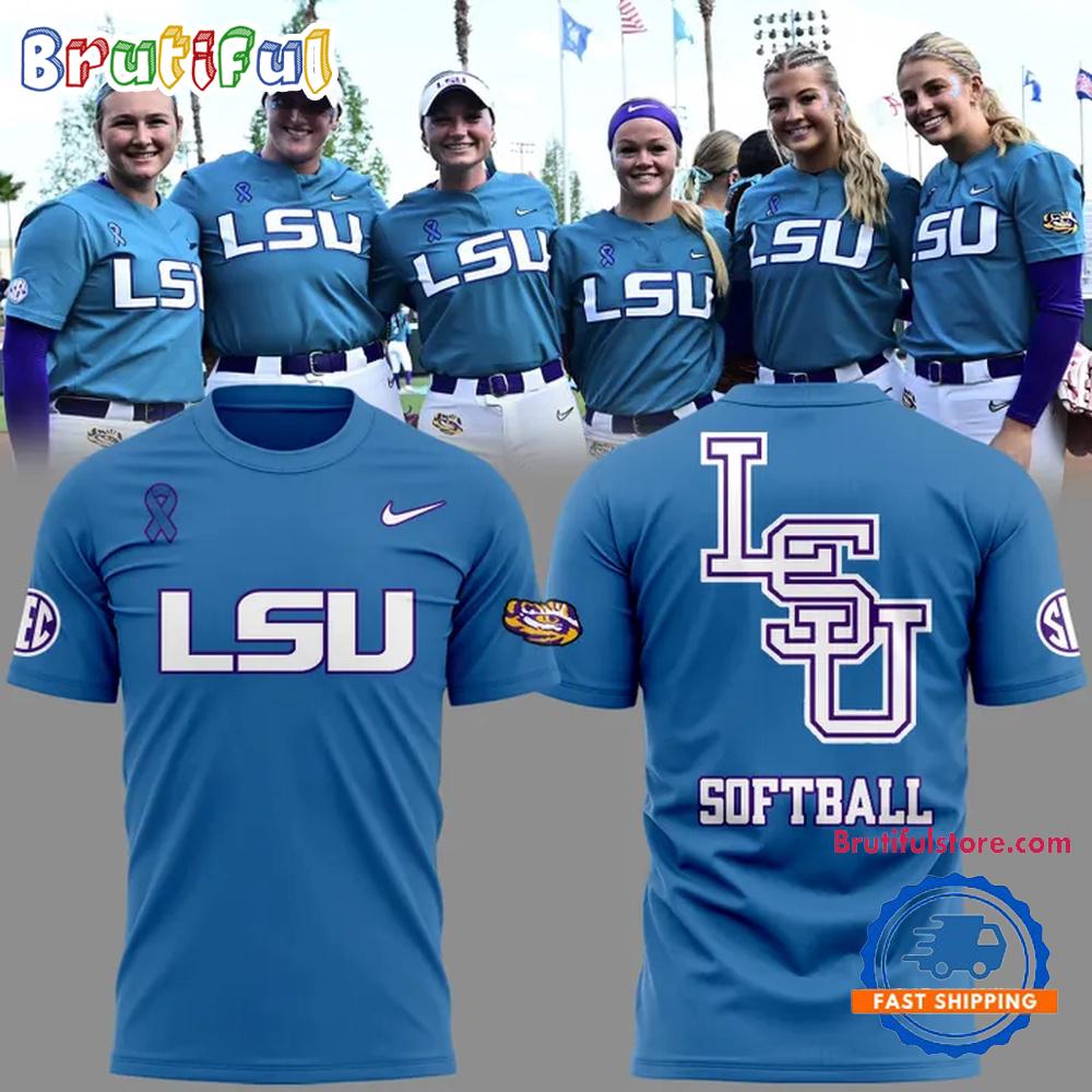 Lsu Tigers Softball 2026 New Uniform Limited Edition T Shirt