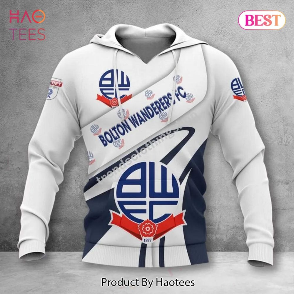 Luxury Bolton Wanderers 3D Printed Hoodie For Men Women