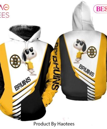 Boston Bruins Snoopy For Lover Hoodie 3D Hoodie Sweater Tshirt Hoodie