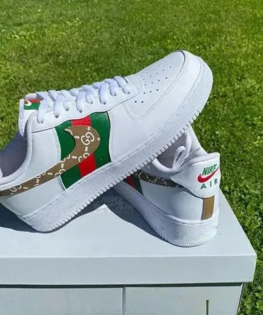 Luxury Brand Gucci Air Force 1 Af1 Shoes Sneaker