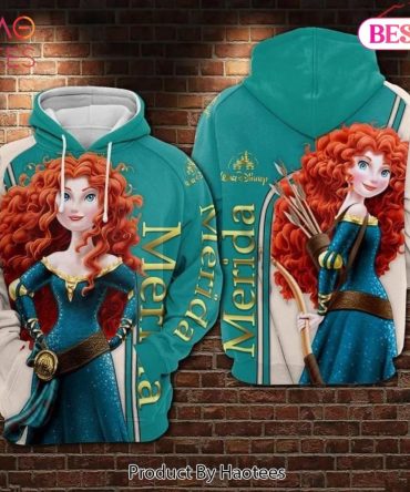 Brave Merida Cartoon Princess Merida 3D Hoodie