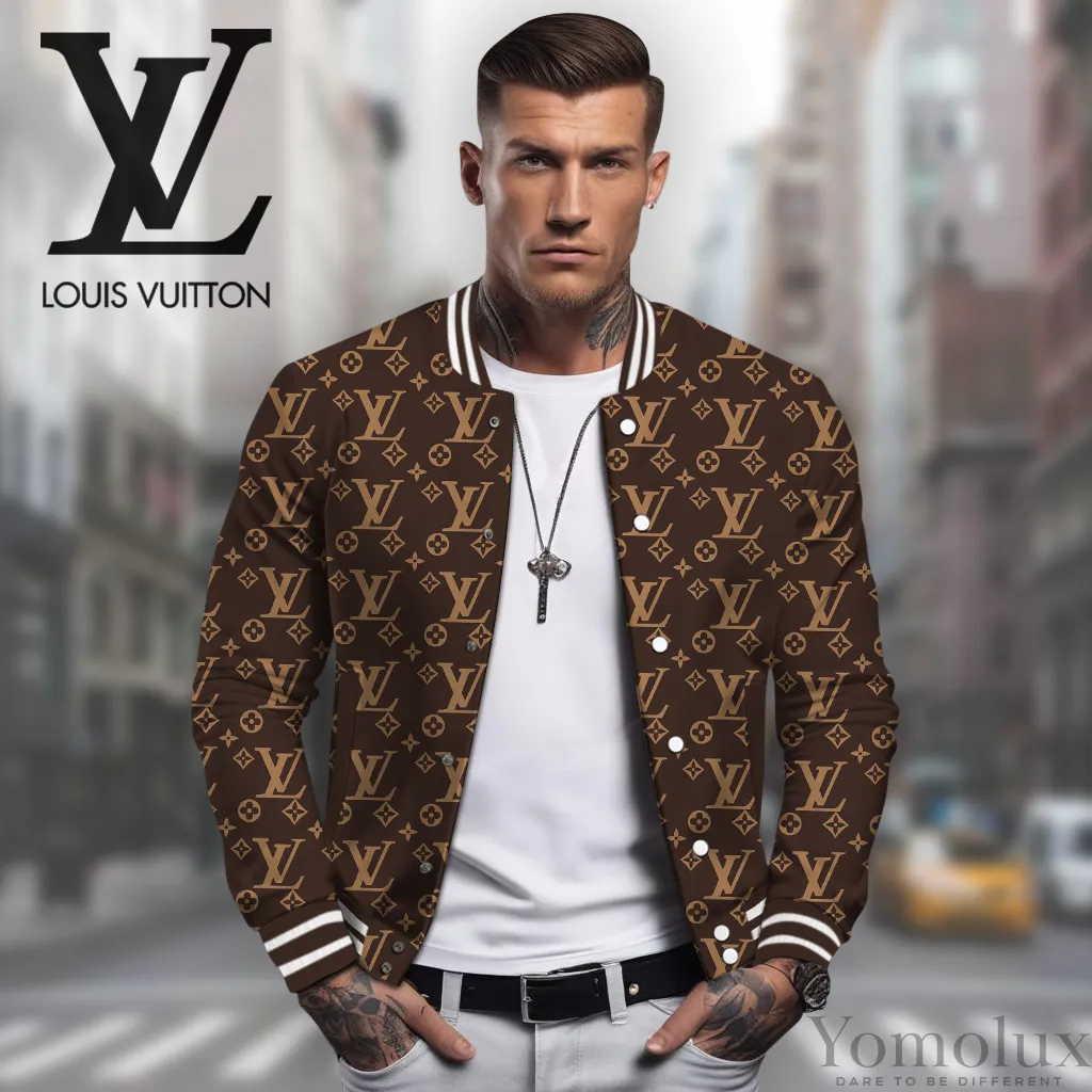 Louis Vuitton Lv Varsity Jacket For Men Bj-Drx2809013