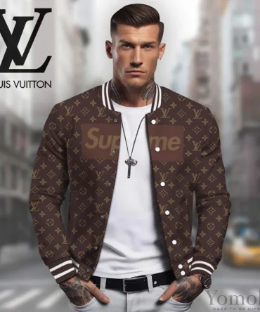 Louis Vuitton Lv Varsity Jacket For Men Bj-Drx2809017