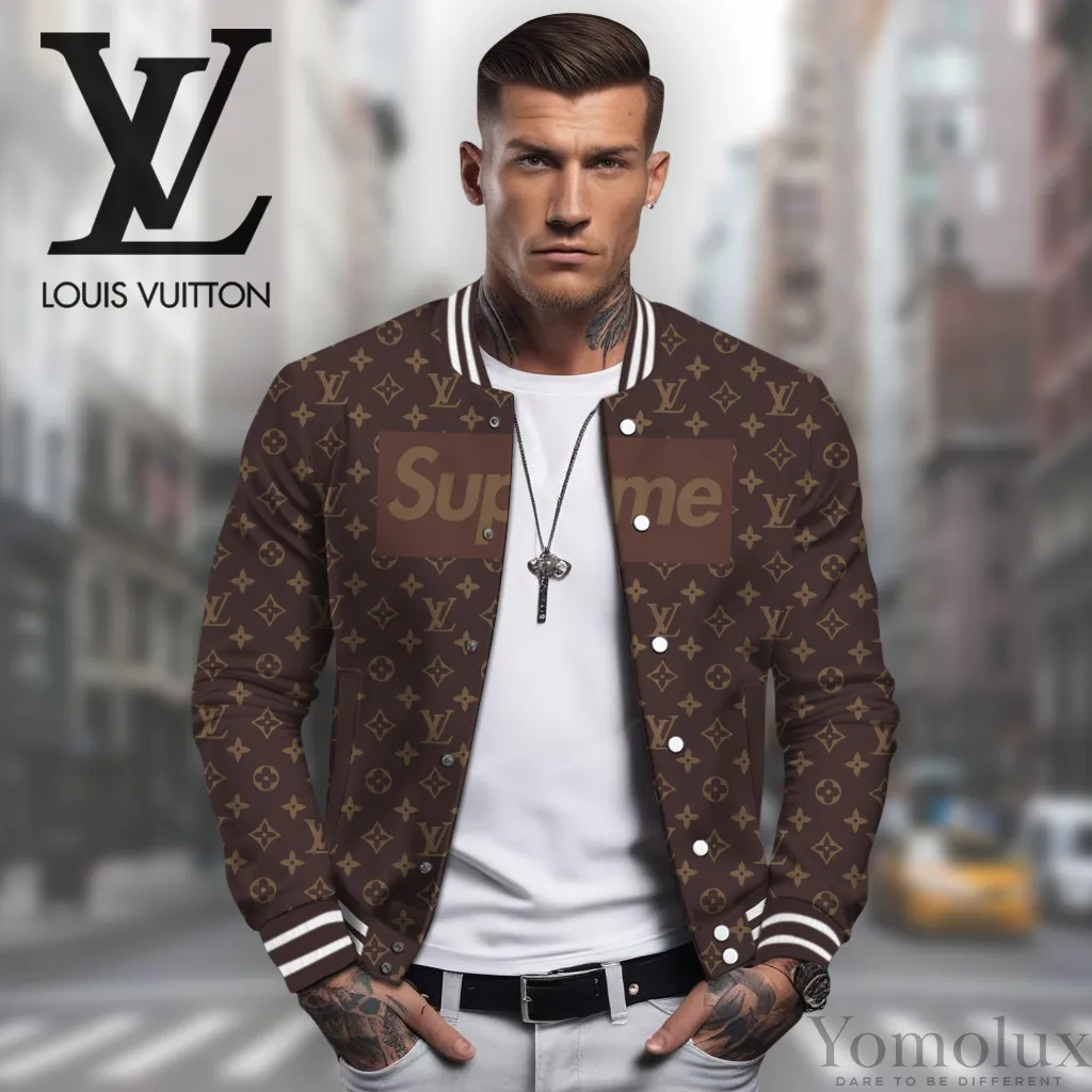 Louis Vuitton Lv Varsity Jacket For Men Bj-Drx2809017