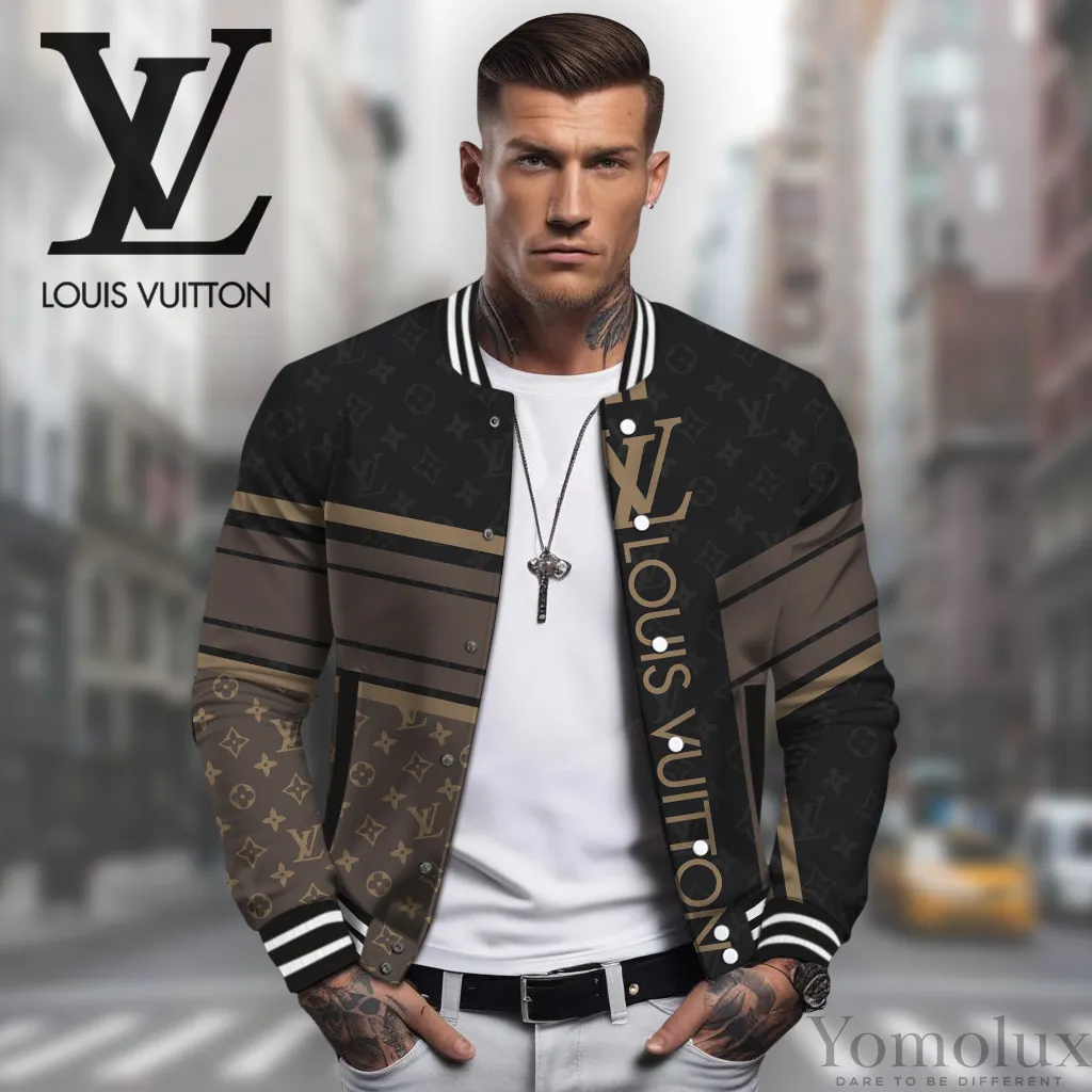 Louis Vuitton Lv Varsity Jacket For Men Bj-Drx2809005