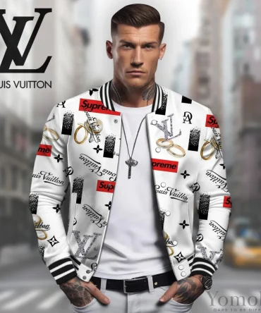 Louis Vuitton Lv Varsity Jacket For Men Bj-Drx2809002