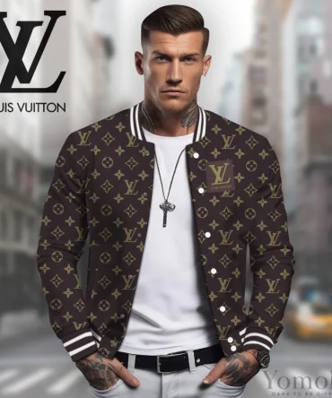 Louis Vuitton Lv Varsity Jacket For Men Bj-Drx2809012