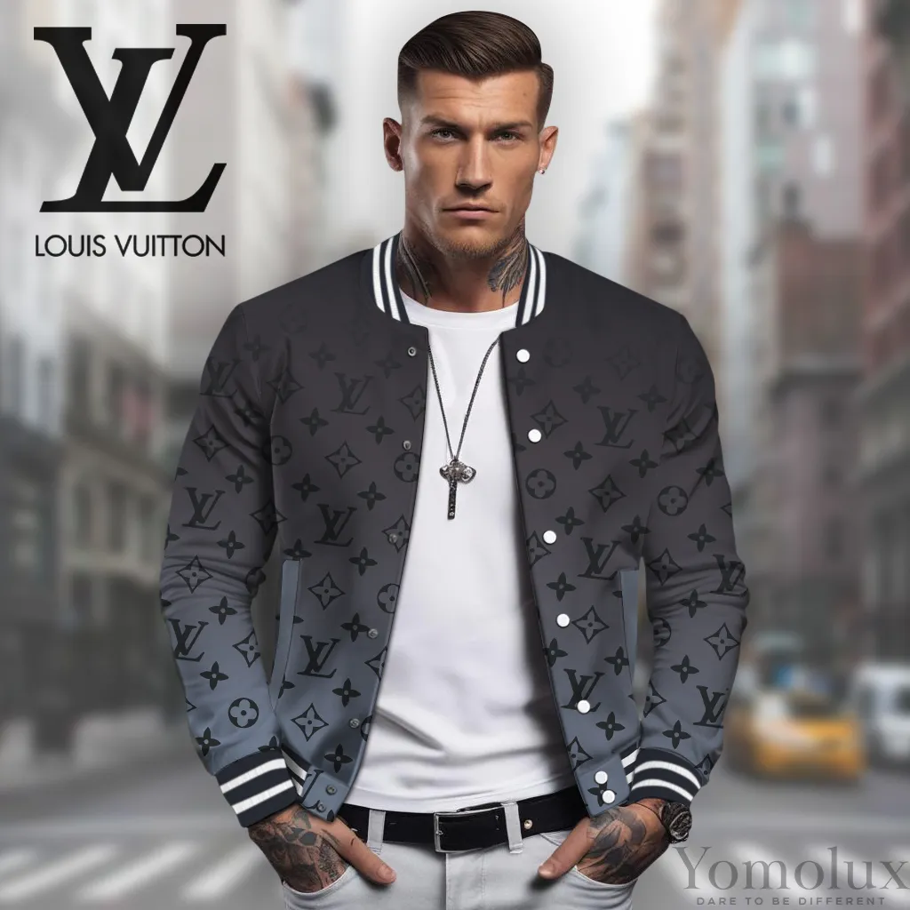 Louis Vuitton Lv Varsity Jacket For Men Bj-Drx2809014